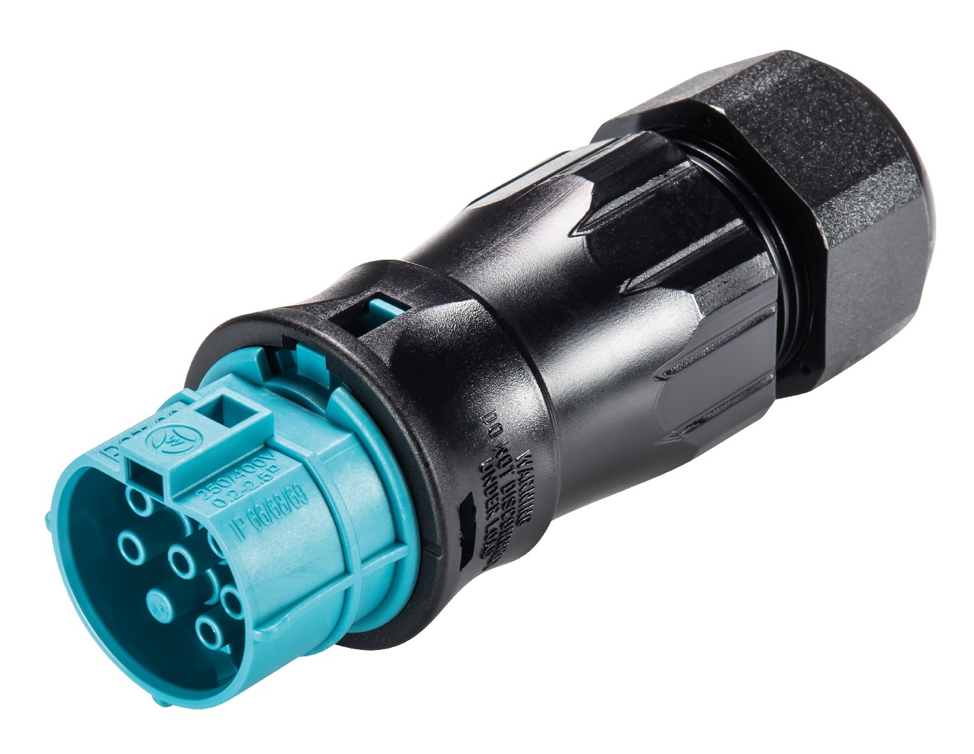 RST20I6 CONNECTOR FEMALE KRIMP TURQUOISE RST20I6 CONNECTOR FEMALE KRIMP TURQUOISE