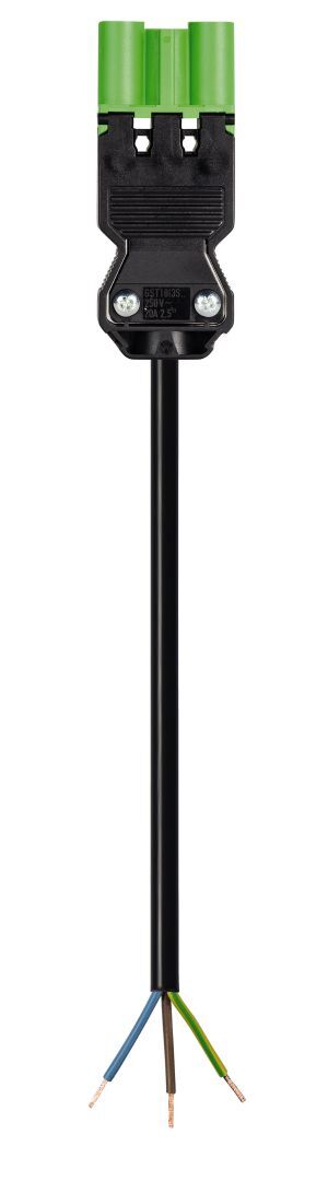 GST18I3 AANSLUITSNOER MALE 1,5MM² 4 METER CCA GROEN GST18I3 AANSLUITSNOER MALE 1,5MM² 4 METER CCA GROEN