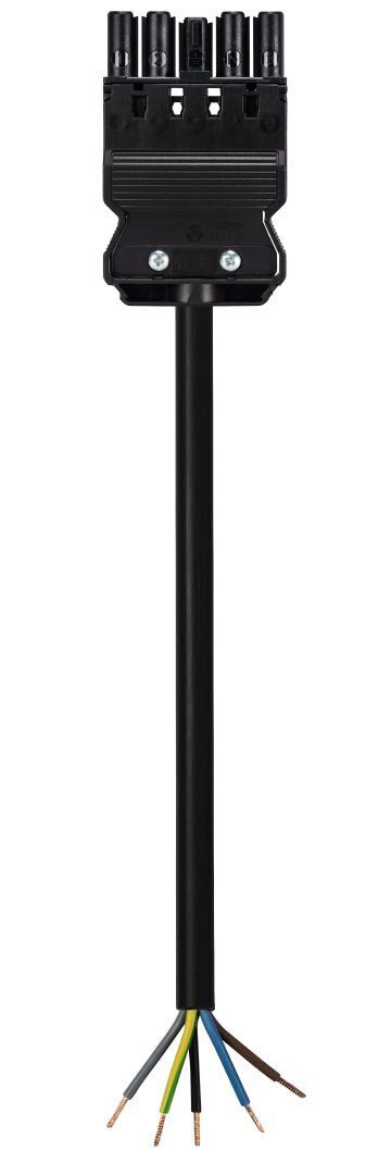 GST18I5 AANSLUITSNOER FEMALE 1,5MM² 8 METER B2CA ZWART GST18I5 AANSLUITSNOER FEMALE 1,5MM² 8 METER B2CA ZWART