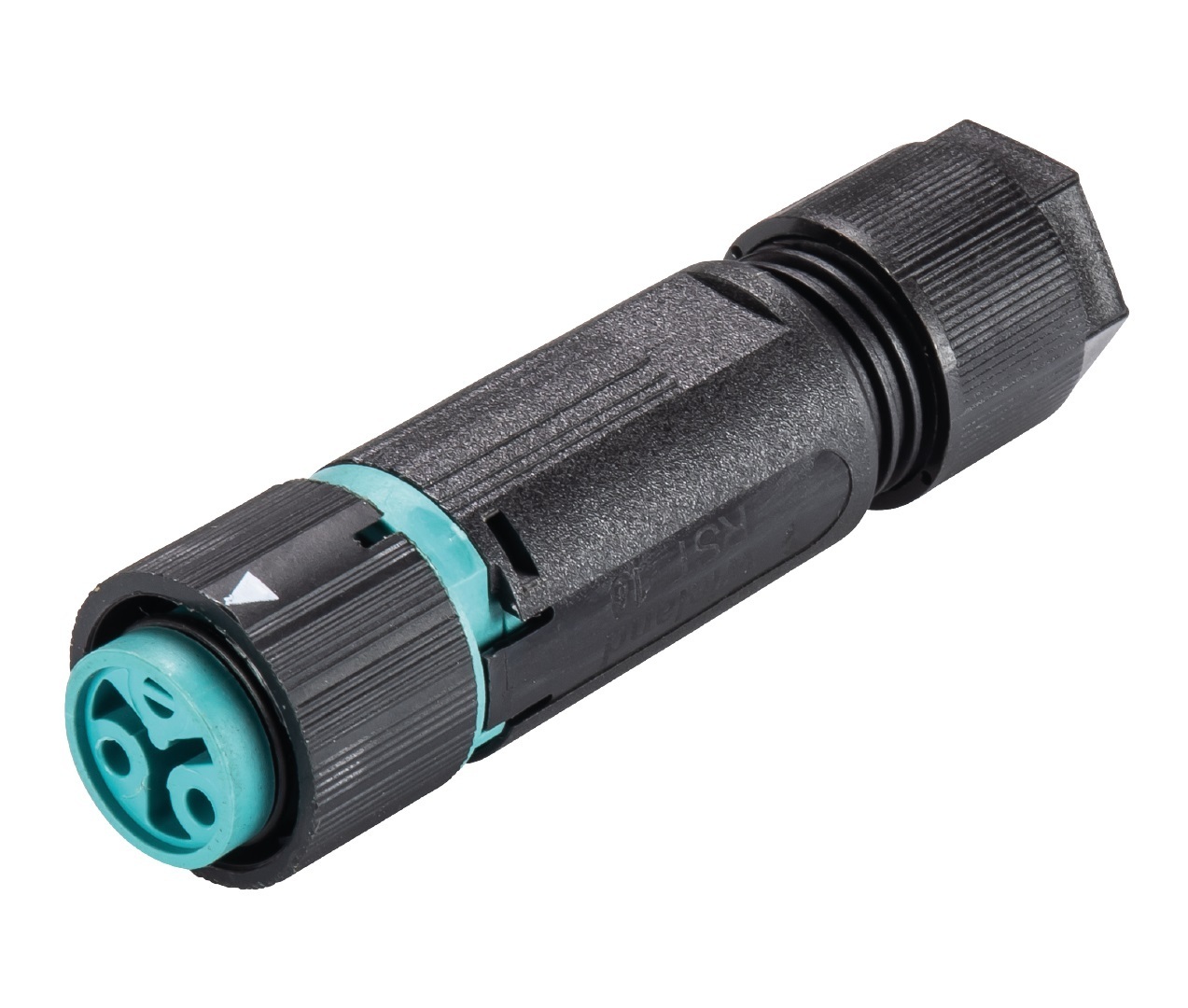 RST16I2 FEMALE CONNECTOR 2-POLIG+TREKONTLASTING 5,0-9,5MM² SCHROEF