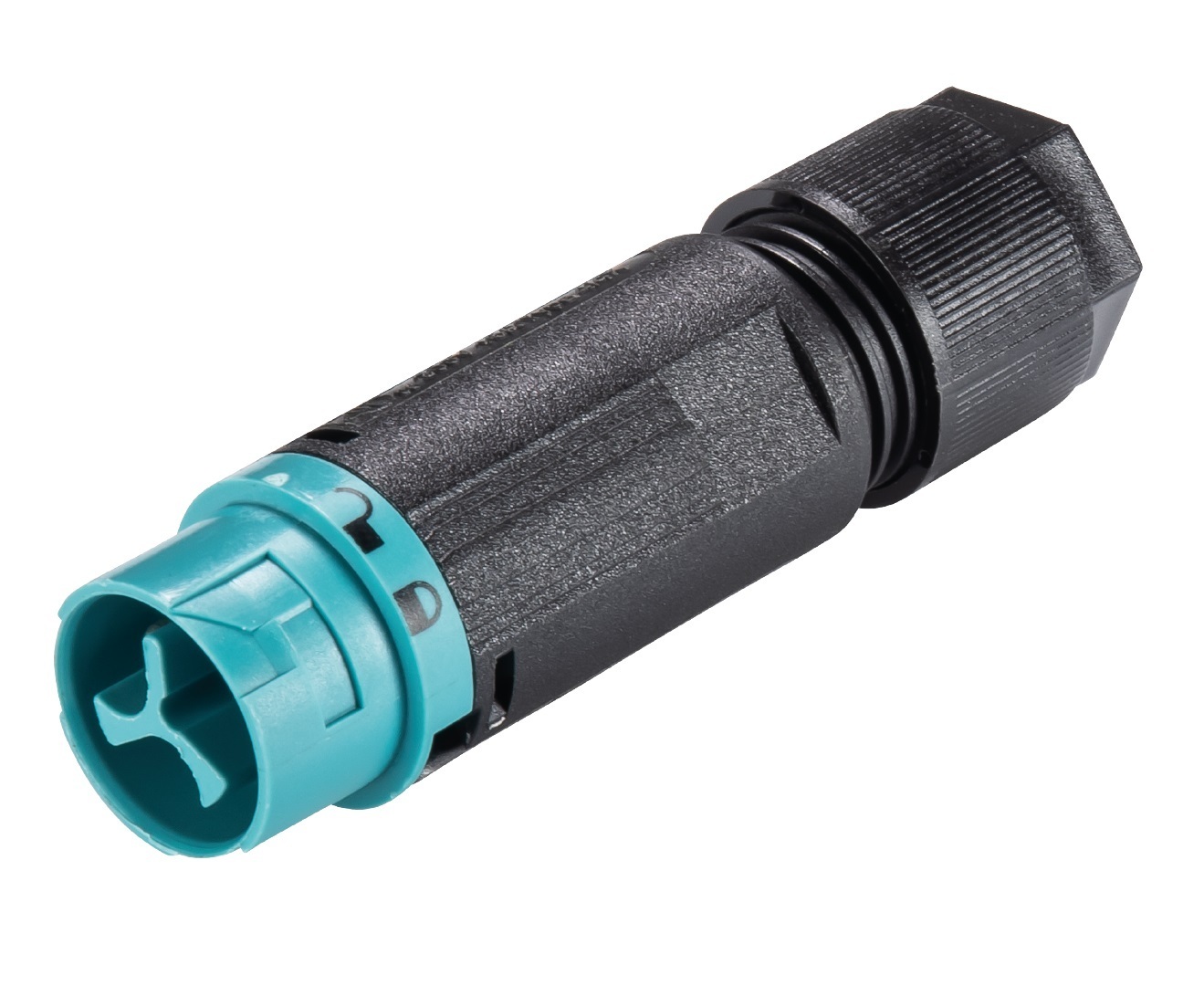 RST16I2 MALE CONNECTOR 2-POLIG+TREKONTLASTING 5,0-9,5MM² SCHROEF