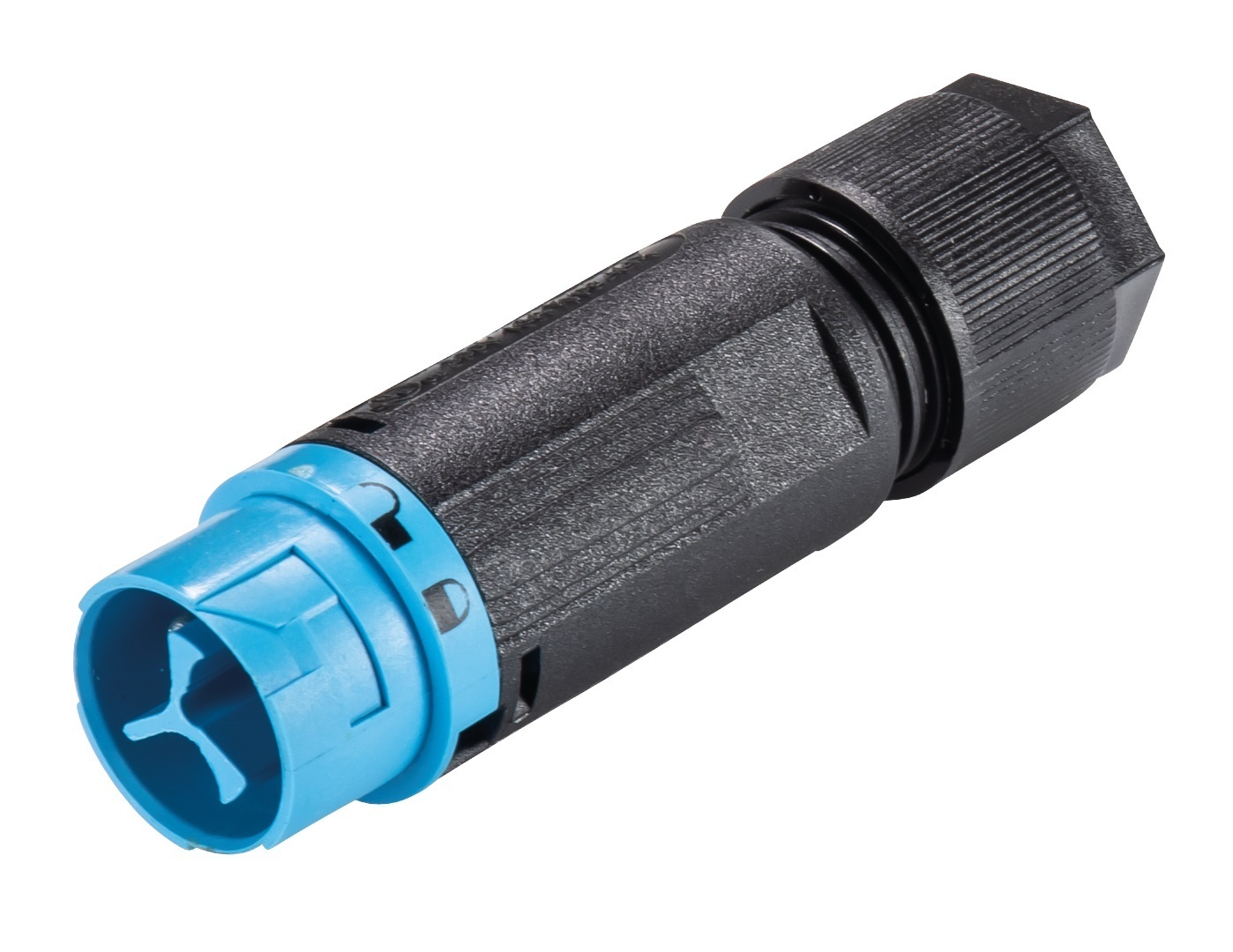 RST16I2 MALE CONNECTOR 2-POLIG+TREKONTLASTING 5,0-9,5MM² SCHROEF