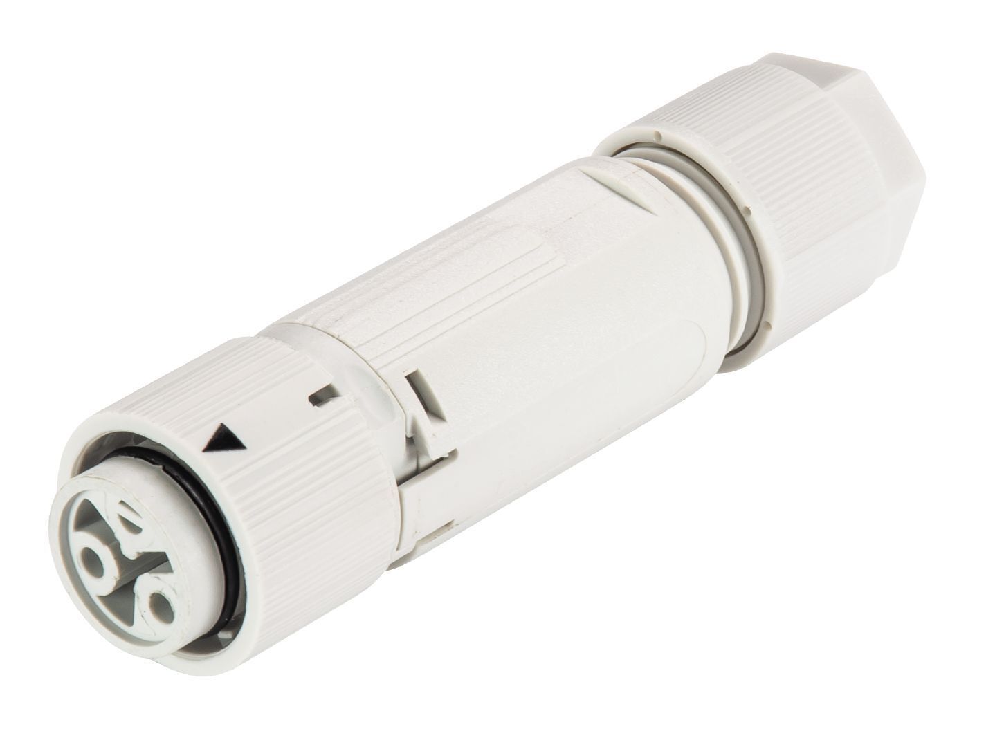 RST16I2 FEMALE CONNECTOR 2-POLIG+TREKONTLASTING 5,0-9,5MM² SCHROEF