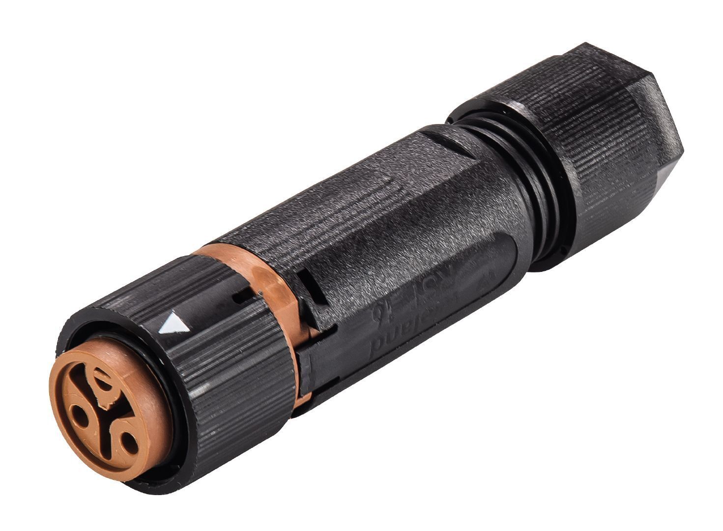 RST16I2 FEMALE CONNECTOR 2-POLIG+TREKONTLASTING 5,0 - 9,5MM² SCHROEF