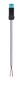 BST14I2 AANSLUITSNOER MALE 0,5MM² 4 METER LSOH ECA PASTELBLAUW