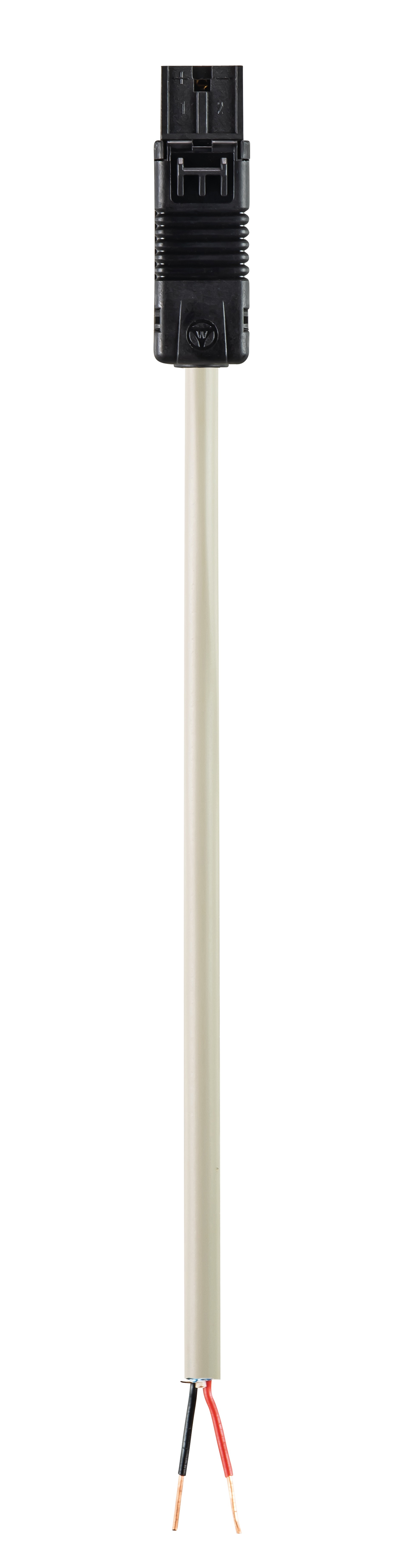 BST14I3 AANSLUITSNOER MALE 0,5MM² 4 METER ECA ZWART