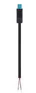 WIELAND BST14I2 AANSLUITSNOER FEMALE 2 METER B2CA PASTELBLAUW