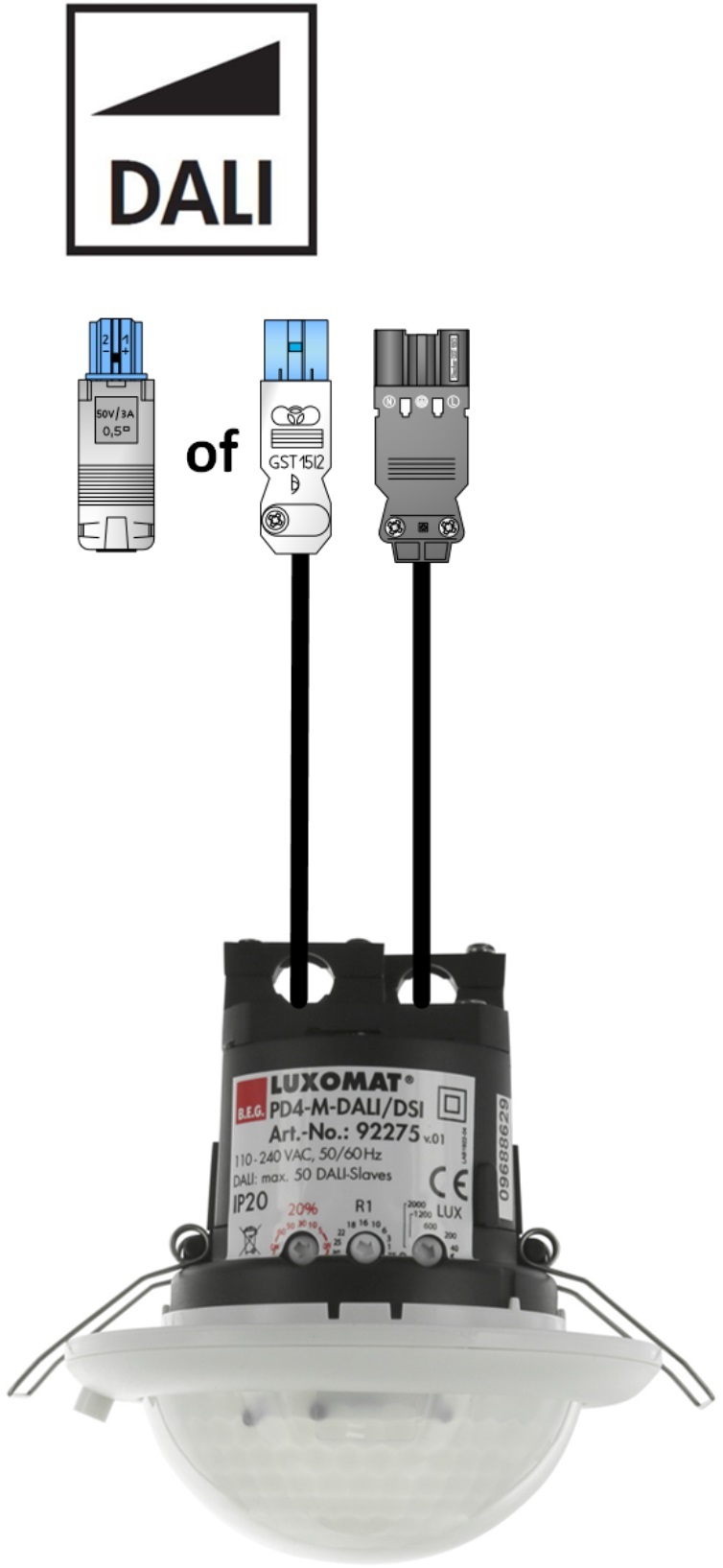 SB04-DALI-M-IB WL PIR 24M DALI +GST18 1M ZK1