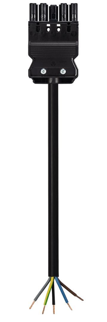 GST18I5 AANSLUITSNOER FEMALE 1,5MM² 8 METER B2CA ZWART