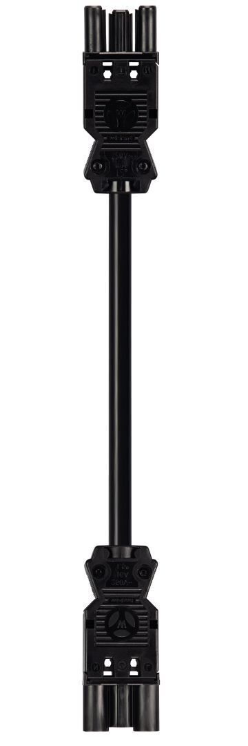 GST18I3 KOPPELSNOER 1,5MM² 3 METER DCA ZWART