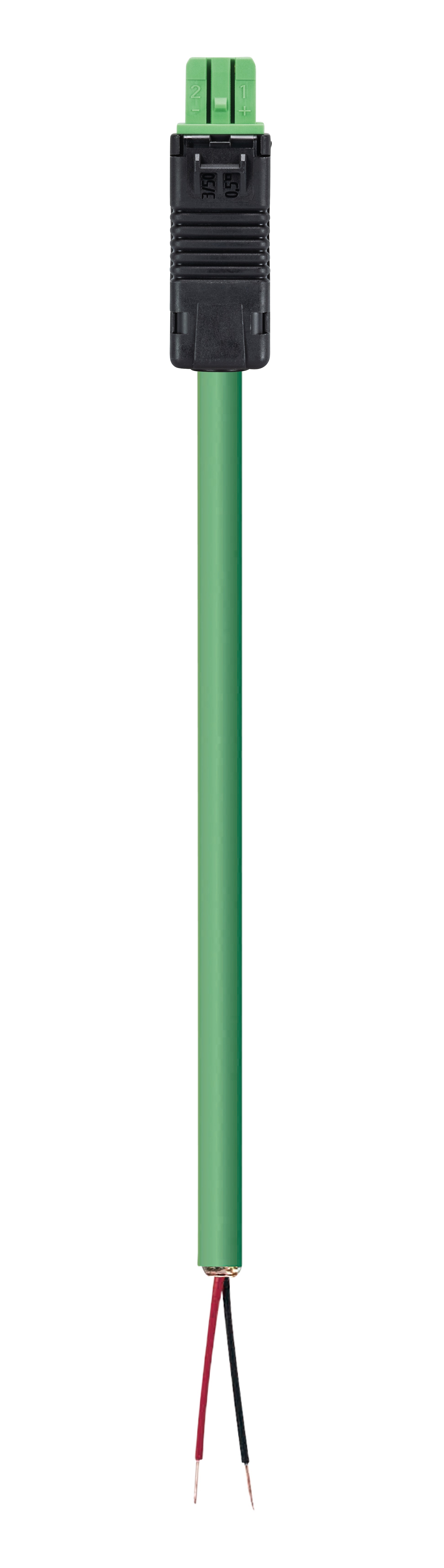 BST14I2 AANSLUITSNOER FEMALE 0,5 MM² 12 METER LS0H ECA GROEN