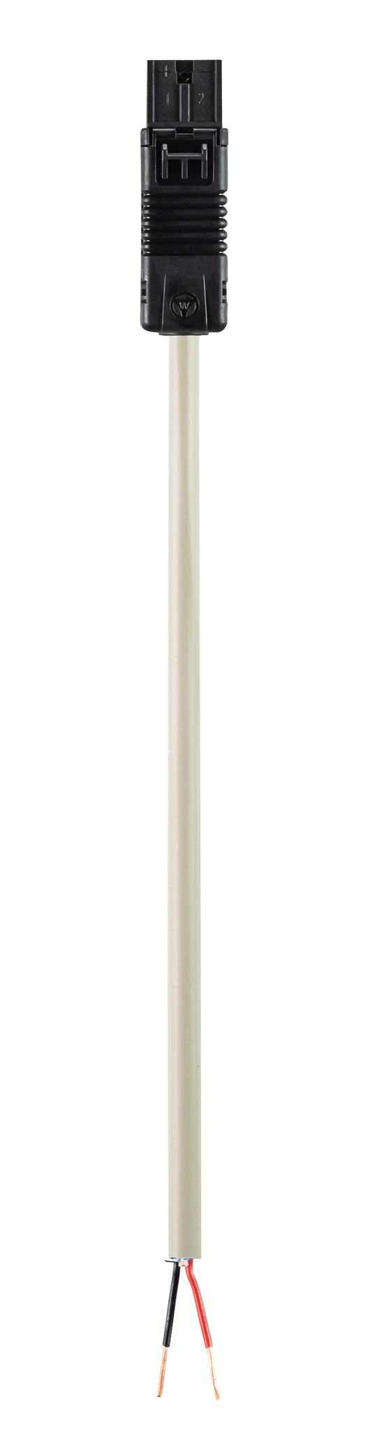 BST14I3 AANSLUITSNOER MALE 0,5MM² 8 METER ECA ZWART