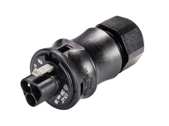 RST20I3 KABELSTEKER MALE ZWART 40822