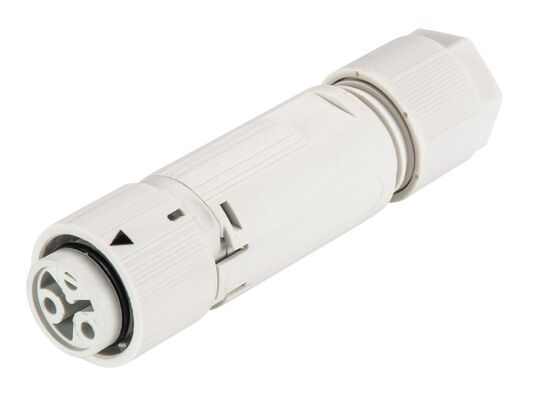 RST16I2 FEMALE CONNECTOR 2-POLIG+TREKONTLASTING 5,0-9,5MM² SCHROEF